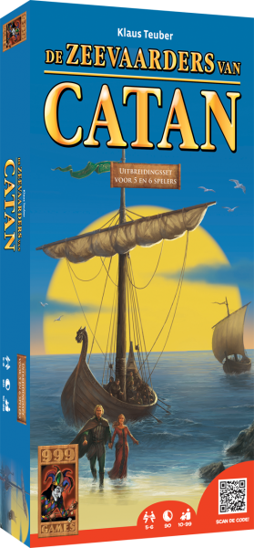 Catan Uitbreiding 5/6 spelers: De Zeevaarders