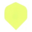 Dart Veer Poly Fluro 10 sets geel