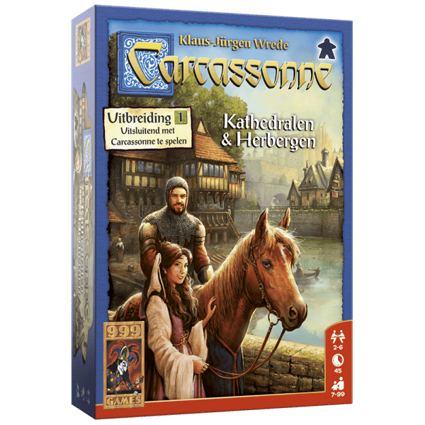 Carcassonne uitbreiding Kathedralen & Herbergen