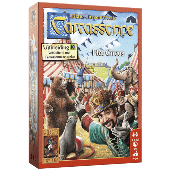 Carcassonne uitbreiding Het Circus