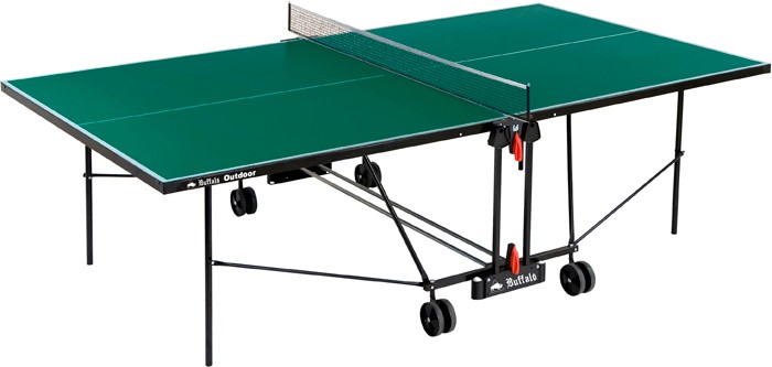 Tafeltennistafel Buffalo Outdoor Basic Green