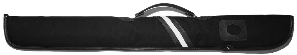 Cuebag with zipper doubled black