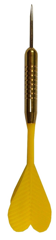 Dart Brass/Plastic Yellow