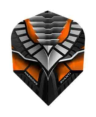 Dart Flight Harrows Avanti Orange
