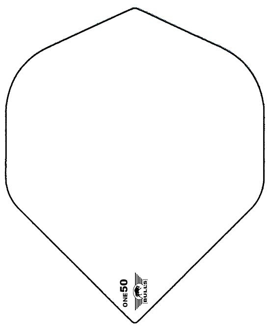 Dart Ailette Bull's ONE50 - Blanc