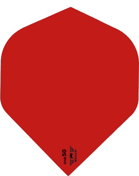 Dart Flight Bull's ONE50 - Red
