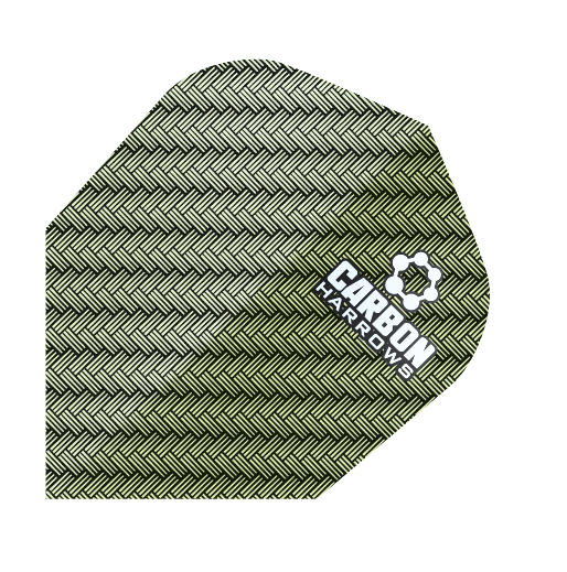 Dart Flight Harrows Carbon 1204 Green