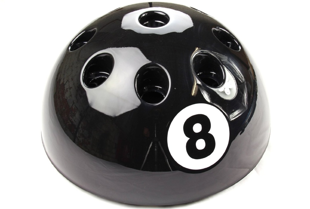 Cue Rack Floor 8-Ball black