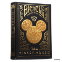 Jeu de Cartes Bicycle Disney Mickey Mouse inspired Black and Gold