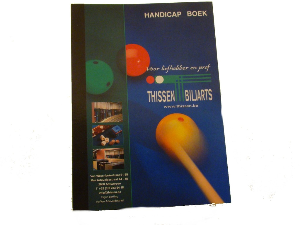 Handicap Book large