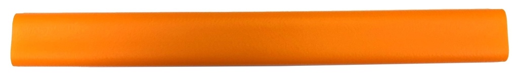 Poignée Queue Caoutchouc Lisse 30cm 17g orange