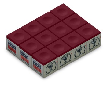 Chalk Silver Cup burgundy