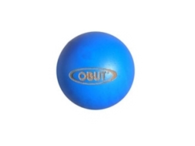 Petanque doelbal Obut hout blauw
