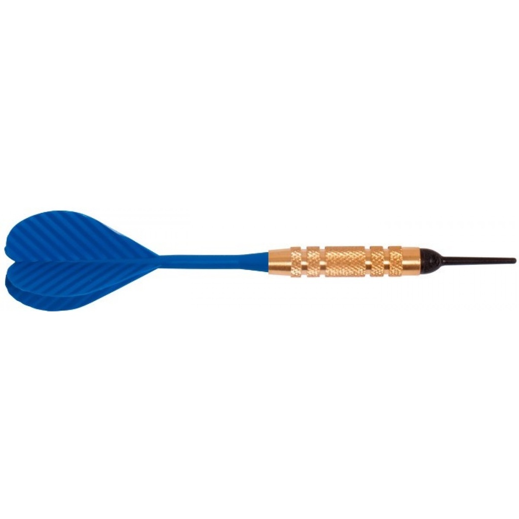 Darts Koper Verzwaard - blauw