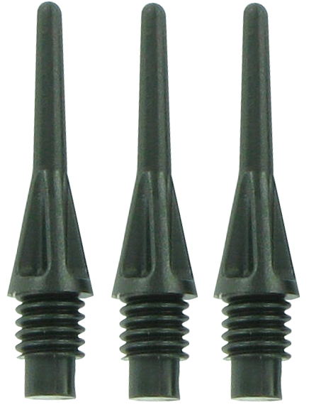 Dart Plastic Punten Star Point per 100 stuks - zwart