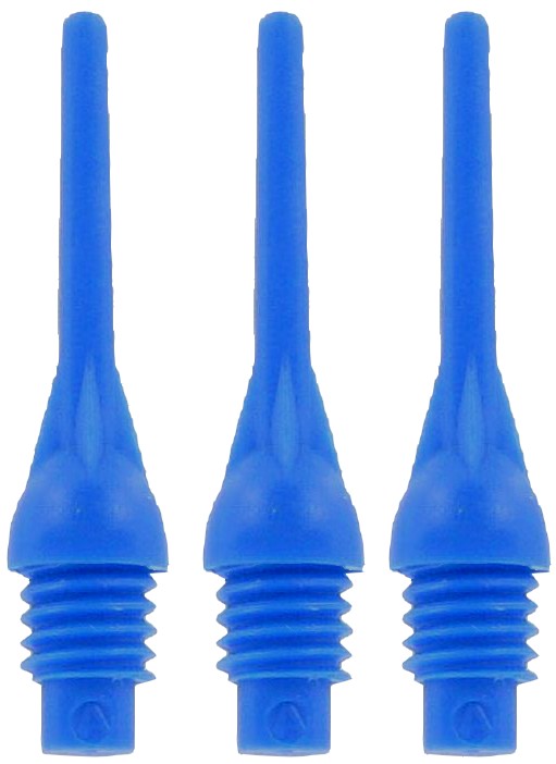 Dart Pointes Plastique Ball Point par 100 pièces - bleu