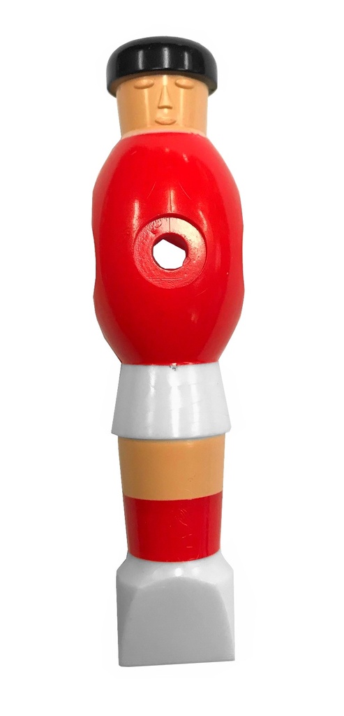 Joueur baby-foot Plastique Rouge