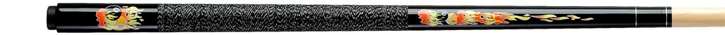 Pool Cue Junior Flames 1m23 black