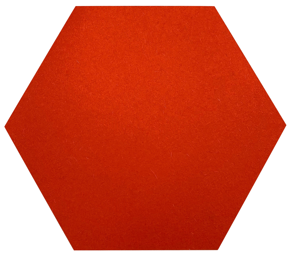 Vilt oranje voor plexi yambak