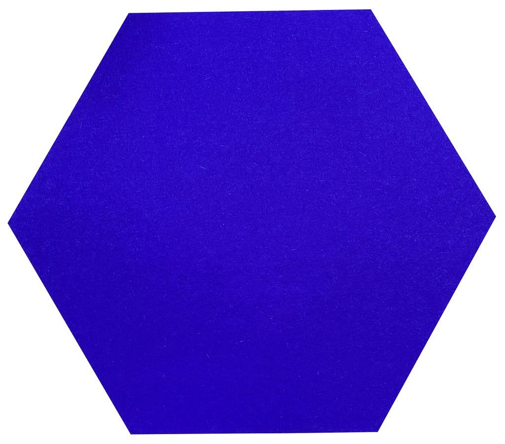 Vilt blauw voor plexi yambak