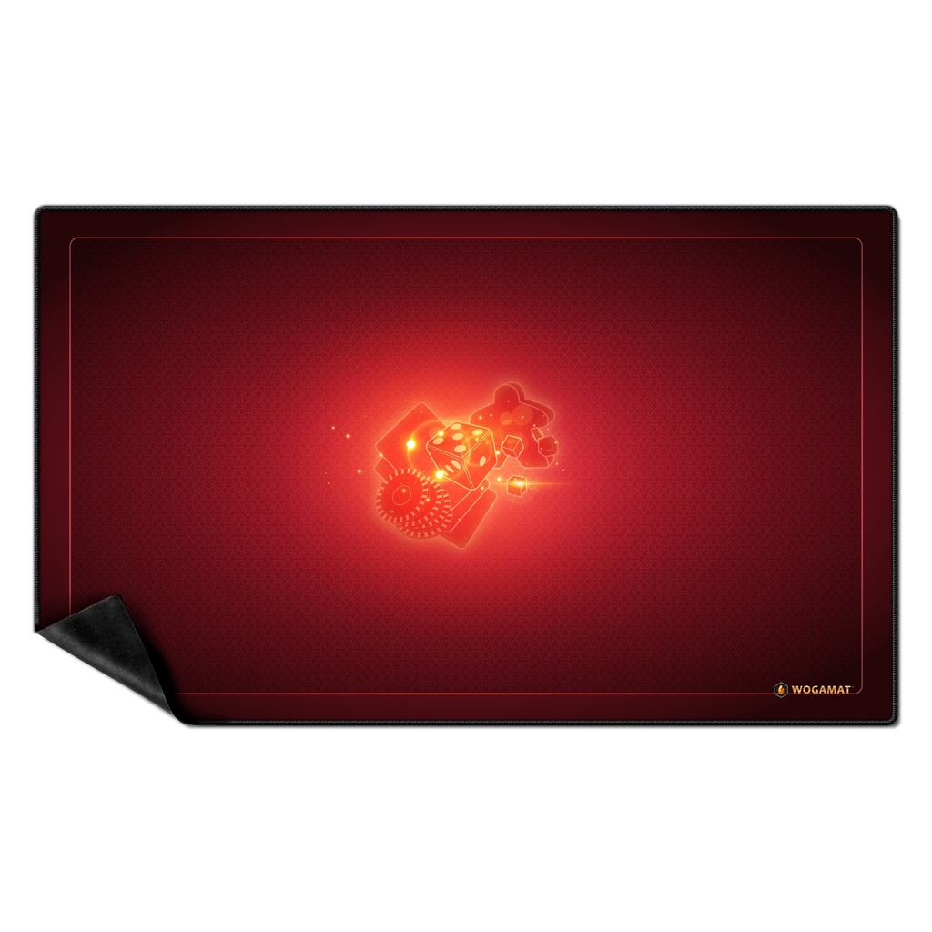 Kaartmat Universeel Antislip 60 x 100cm Rood