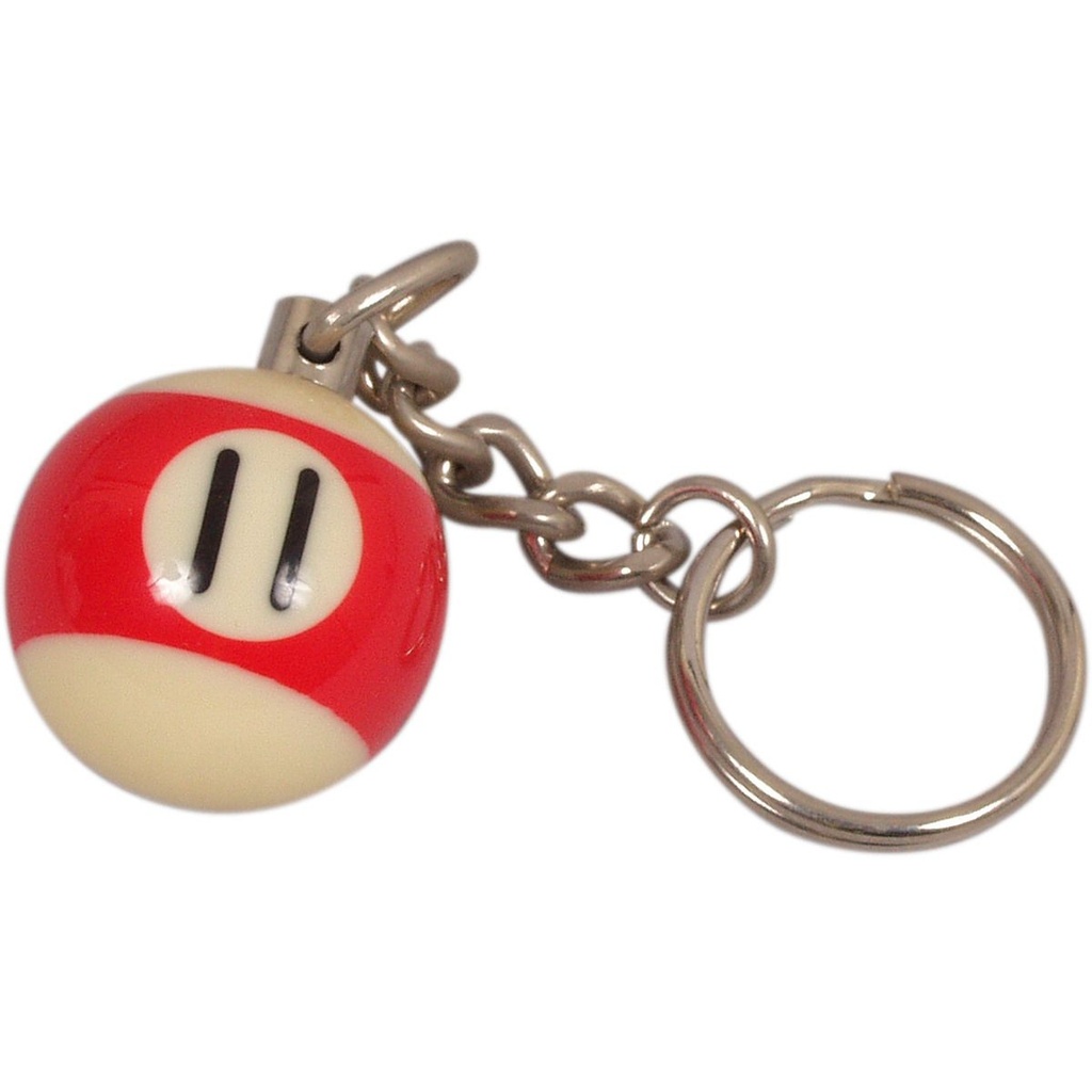 Key ring Pool ball no.11