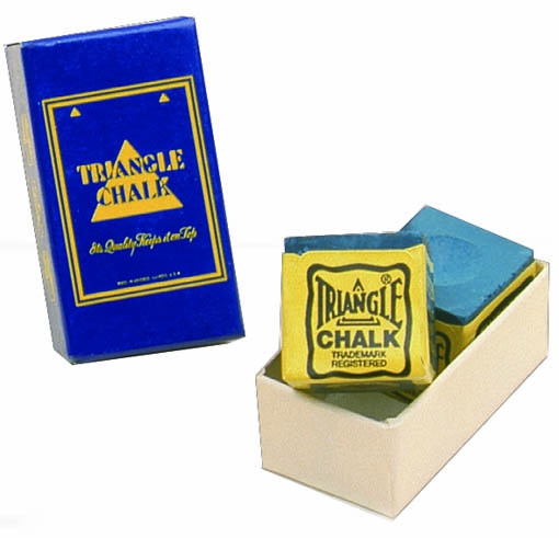 Craie Triangle Bleue boîte/2pc