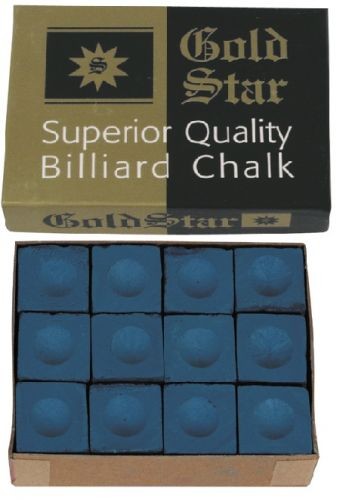 Krijt Gold Star Blauw doos/12st