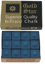Krijt Gold Star Blauw doos/12st