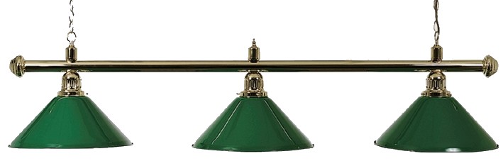 Lampshade 3-Clocks Green