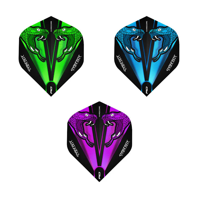 Dart Flight Harrows Cartoon Set of 6