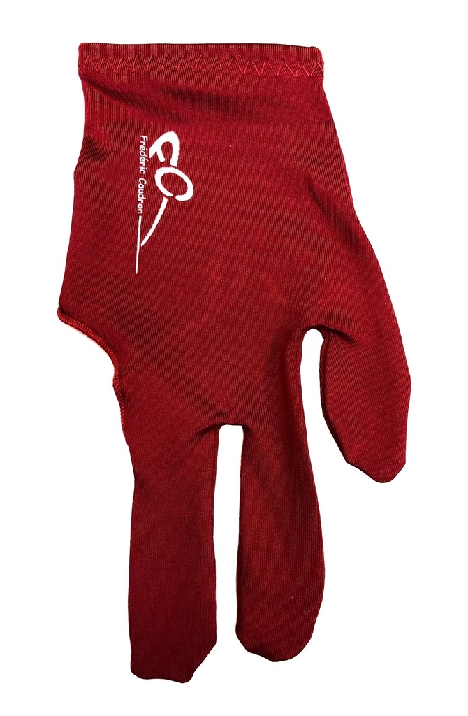 Billiard Glove F.Caudron burgundy 