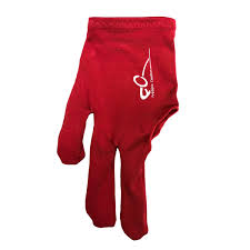 Handschoen F.Caudron Rood