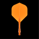 Dart Shaft+Veer Fusion Kort - oranje