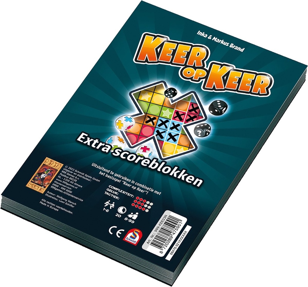 Keer op Keer - Extra scoreblokken