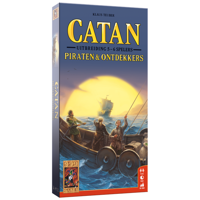 Catan Uitbreiding 5/6 spelers: Piraten & Ontdekkers
