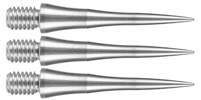 Bull's Aviation Conversion Points 30mm - Zilver
