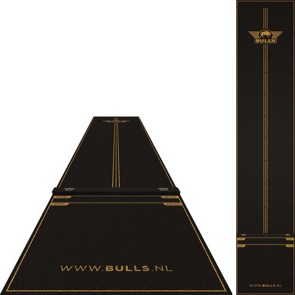 Dart Mat Bull's advantage + oche - 300cm x 85 cm