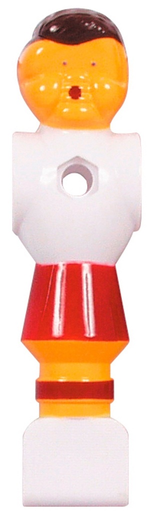 Joueur Plastique Rouge 16mm
