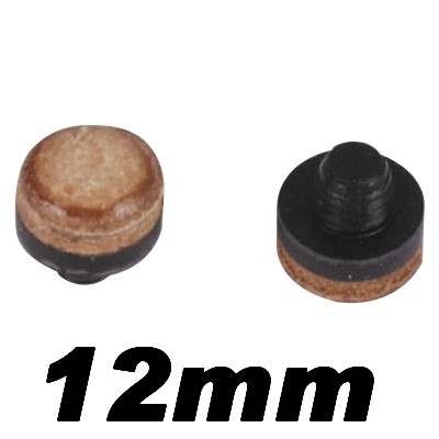 Screw Cue Tip plastic 12mm