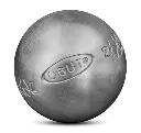 Petanqueballen OBUT Loisir Inox Floral