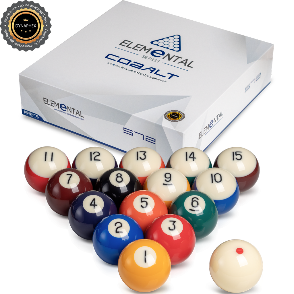 Jeu de Billes Pool 57,2mm Dynaspheres Elemental Cobalt