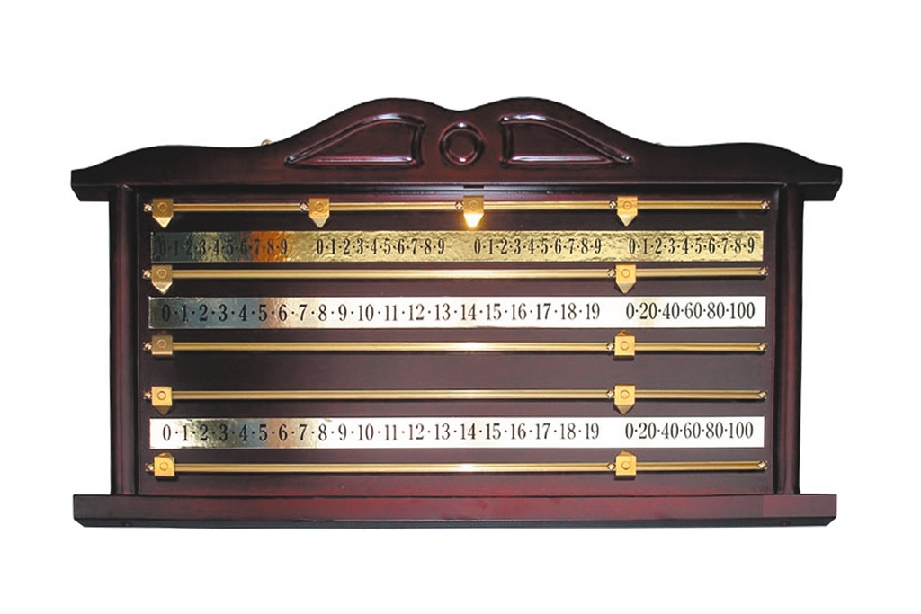 Puntenbord Snooker Groot 4 spelers Luxe