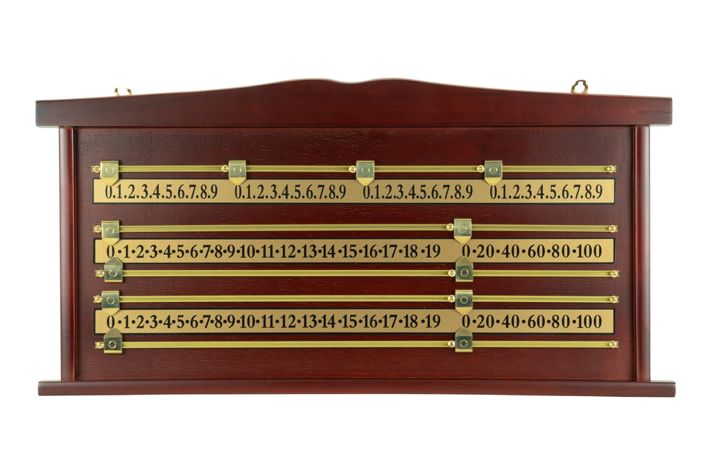 Puntenbord Snooker Groot 4 spelers Luxe