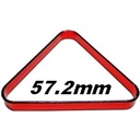 Driehoek Poolballen Gekleurd