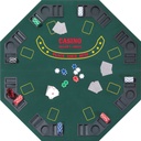 Plooibare Pokertafel 8 hoekig