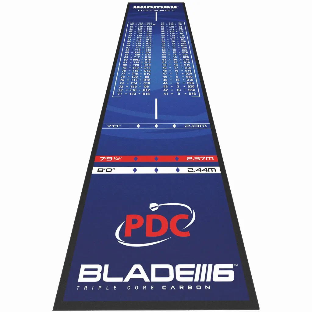 Pro Zone Outshot Dart Mat