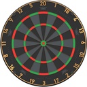 Bull's Advantage Black Dartboard