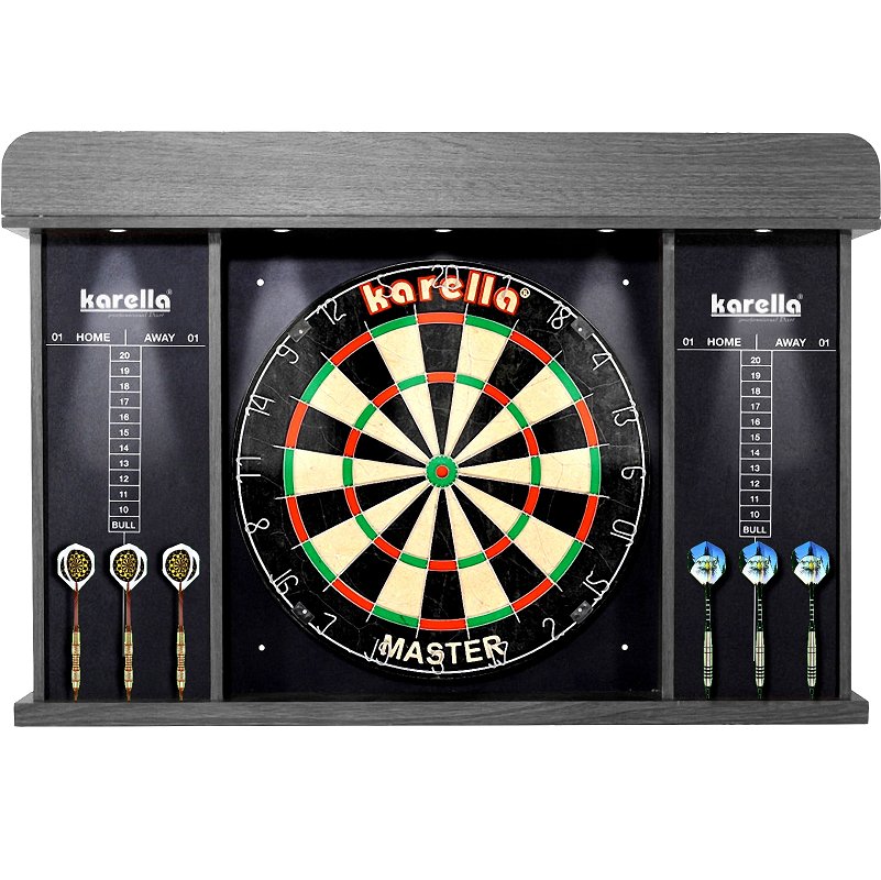 Dartkast Arena met LED verlichting