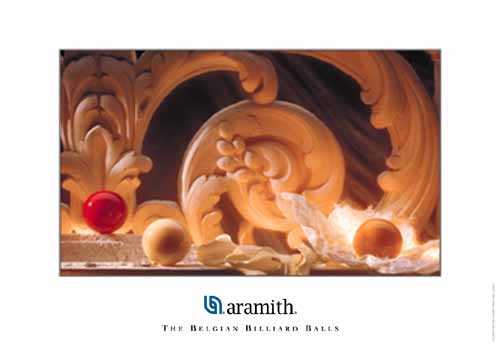 Poster Aramith Carambole